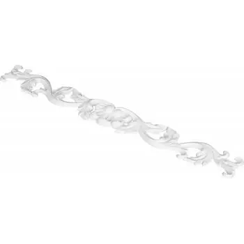 Декор для мебели «Орнамент» 46, 449х58х12 мм, ПВХ