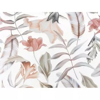 Декор «Крайола Цветы» 25x33 см цвет розовый