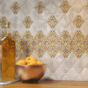 Декор настенный Kerama Marazzi Majolica Pattern 6.5x6.5 см разноцветный