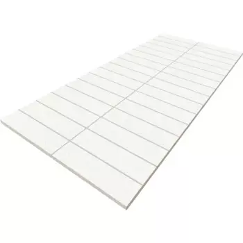 Декор настенный LB Ceramics Спектр 30x60.3 см 1.44 м матовый цвет белый