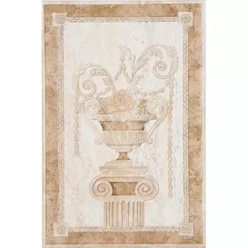 Декор «Травертин-Скульптура» 20х30 см цвет бежевый