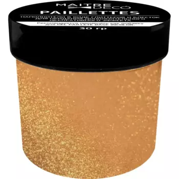 Декоративная добавка Maitre Deco «Paillettes Nacre Amber» цвет янтарь 30 г