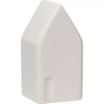 Декоративная фигура домик керамика 6x11.5 см цвет белый