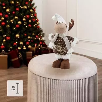 Декоративная фигура Лось коричневый