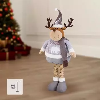 Декоративная фигура «Олень серый», 105 см