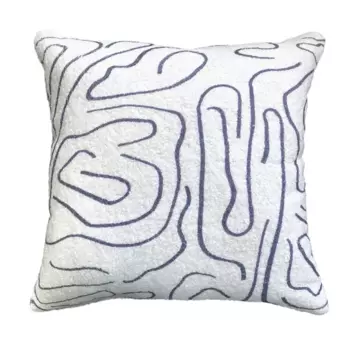 Декоративная подушка Афина 40x40 см цвет синий