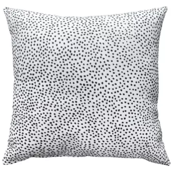 Декоративная подушка Анет 45x45 см цвет черно-белый