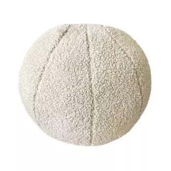 Декоративная подушка Ball 30 см цвет бежевый