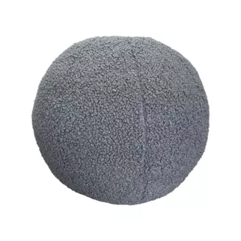 Декоративная подушка Ball 30 см цвет серый