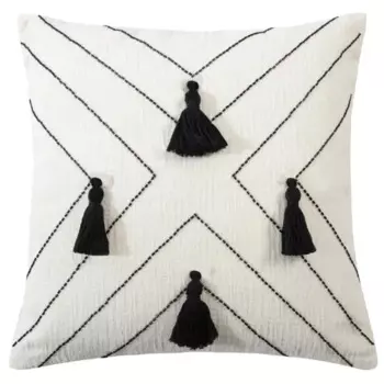 Декоративная подушка Ронда 45x45 см цвет бежевый