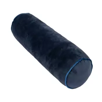 Декоративная подушка Валик 60x20 см цвет синий