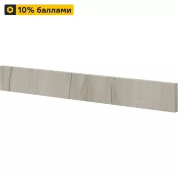 Декоративный фасад для кухонного шкафа под духовку Дейма темная 59.7x7.3 см ЛДСП цвет коричневый