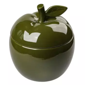 Декоративный предмет Dream River Яблоко керамика зеленый 17.5x20.5 см