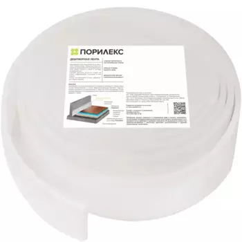 Демпферная лента Порилекс 10x100мм 20 м