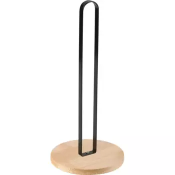 Держатель бумажного полотенца Mallony Bamboo настольній цвет коричнево-черный