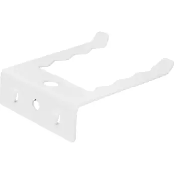 Держатель для инструмента на перфопанели Spaceo 2.5x5.4x7.5 см сталь цвет белый