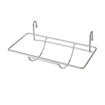 Держатель для бумажных полотенец подвесной Delinia 26x10.5x18.4 см сталь цвет хром