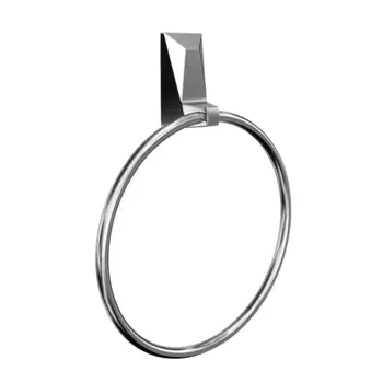 Держатель для полотенец Lemer Crystal кольцо цвет хром