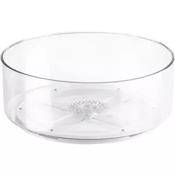 Поднос Berossi Raido 23.1x8.8x23.1 см пластик цвет прозрачный