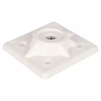 Держатель ножки квадратный Jet FKS004 72x180x720 мм пластик цвет белый