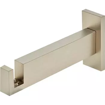 Держатель однорядный Хайтек, алюминий, цвет сатин, 14.65 см