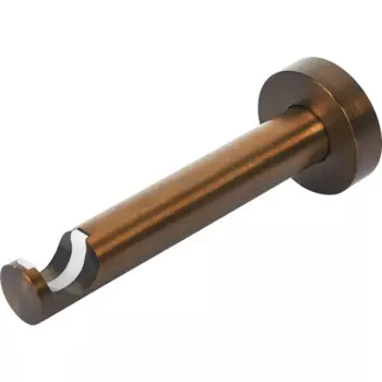 Держатель однорядный Inspire металл цвет античная медь 2 см