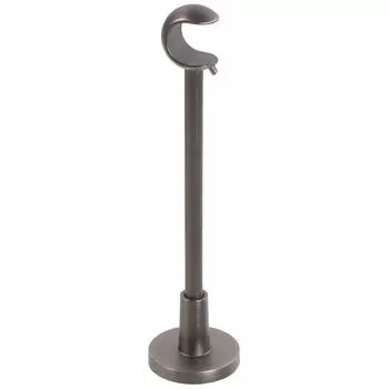 Держатель однорядный открытый 18 см цвет титан