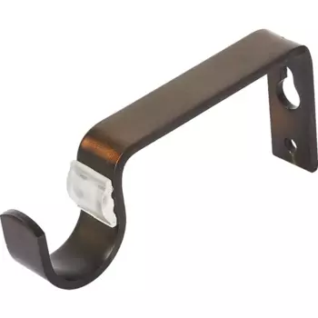 Держатель однорядный простой Inspire металл цвет античная медь 2 см