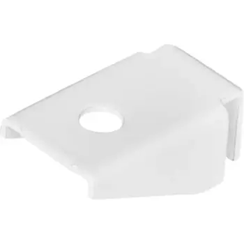 Держатель полки Spaceo 1.08x1.55x2.58 см сталь цвет белый 12 шт