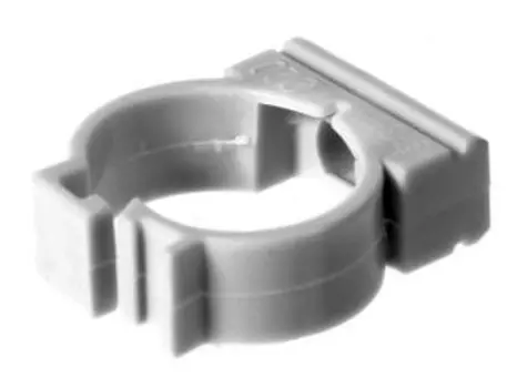 Держатель с защелкой для труб Экопласт D20 мм, 10 шт.