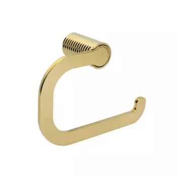 Держатель туалетной бумаги идея металл золото