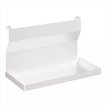 Держатель универсальный с бортами Delinia 258x128 мм сталь цвет белый