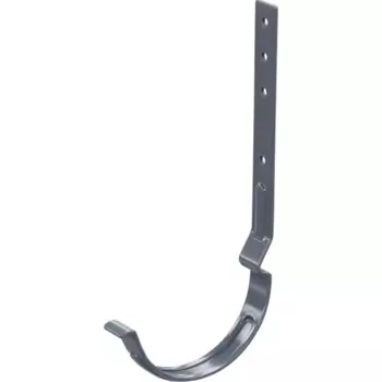 Держатель желоба 125 мм темно-серый
