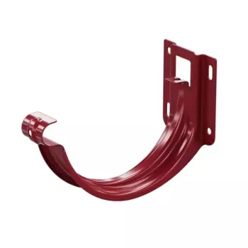 Держатель желоба карнизный 125 цвет вишневый