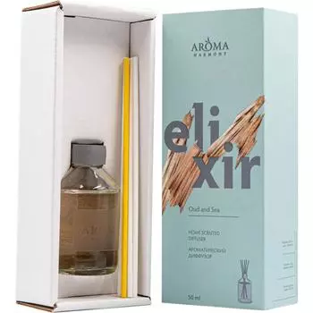 Диффузор ароматический Aroma Harmony Elixir Oud and Sea 50 мл