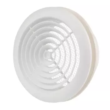 Диффузор вентиляционный Equation D 125 мм пластик цвет белый