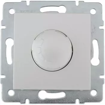 Диммер встраиваемый Lexman Виктория 1000 Вт цвет жемчужно-белый матовый