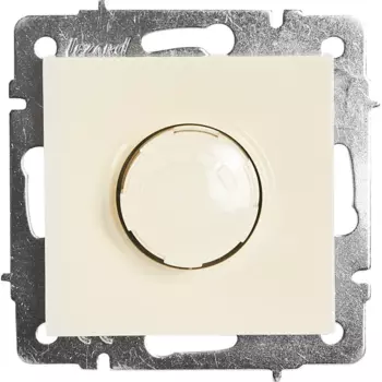 Диммер встраиваемый Lezard Vesna 1000 Вт цвет кремовый