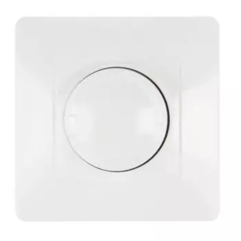 Диммер встраиваемый Systeme Electric Blanca поворотно-нажимной универсальный 400 Вт цвет белый