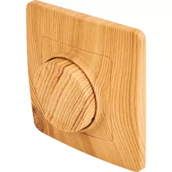 Диммер встраиваемый Systeme Electric Blanca поворотно-нажимной универсальный 400 Вт цвет ясень