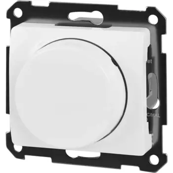 Диммер встраиваемый Systeme Electric Glossa 400 Вт цвет белый