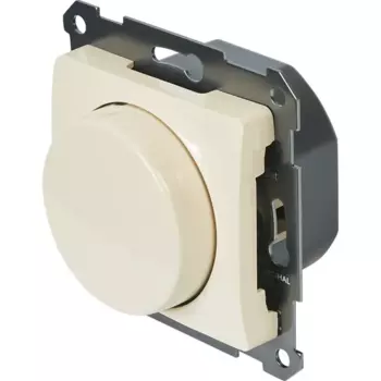 Диммер встраиваемый Systeme Electric Glossa 400 Вт цвет бежевый