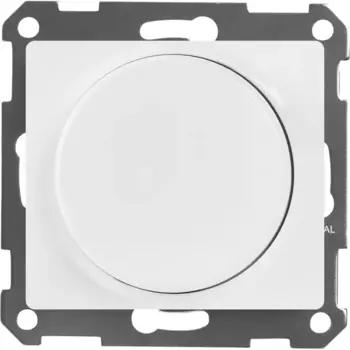 Диммер встраиваемый Systeme Electric Glossa 400 Вт цвет молочный