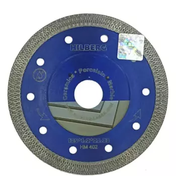 Диск алмазный по керамограниту Hilberg HM402 125x22.23x1.2 мм