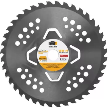 Диск для кустореза Rezer GS-R 230x25.4x1.3x40T Anti-Twist 40 зубьев