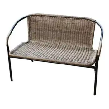 Диван садовый Марсель WR2719-B 113х78х58 см сталь коричневый/черный