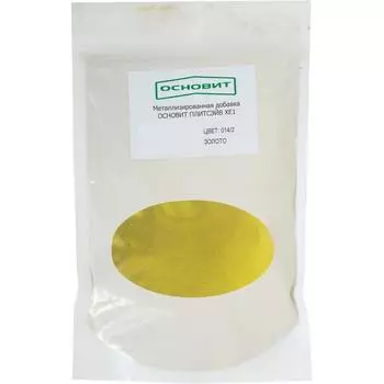 Добавка металлизированная Основит «Плитсейв» XE1 0.13 кг цвет золото