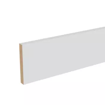 Добор 2050x238x8 мм финиш-бумага ламинация цвет белый