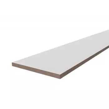 Добор Стелла 2100х150х8 мм эмаль цвет белый