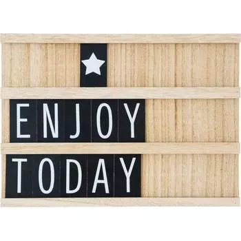 Доска для набора слов МДФ, 26x18.7 см